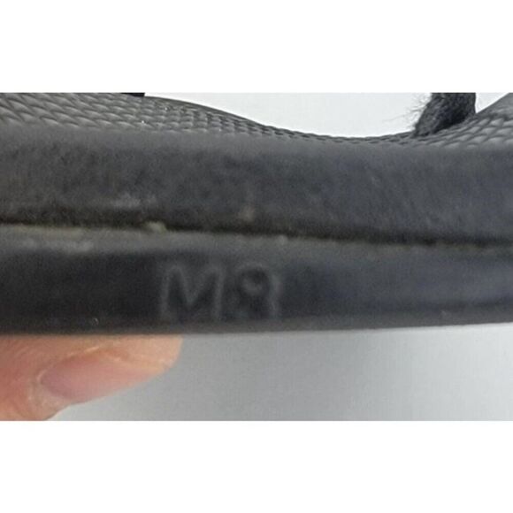 Chaco Mens Size 8 Black Thong Flip Flop Waterproof Sport Sandals - Picture 6 of 9